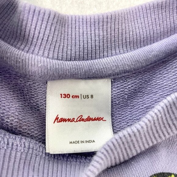 Hanna Andersson LOT BUNDLE of 5 Dresses Shirt Velvet Holiday Girls size 8 - Picture 15 of 16